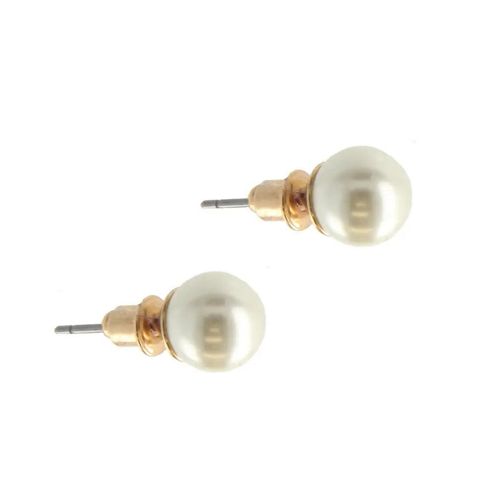 OTAZU Cream Pearl oorstekers