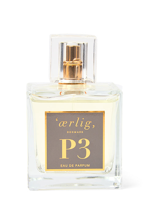 Aerlig P3 Eau de Parfum 100ml. Cadeau gratis armbandje hartjes.