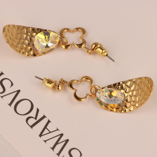 OTAZU Edessa Earring Cadeau 0,5 gram Oogschaduw Aventurijn Copper gratis