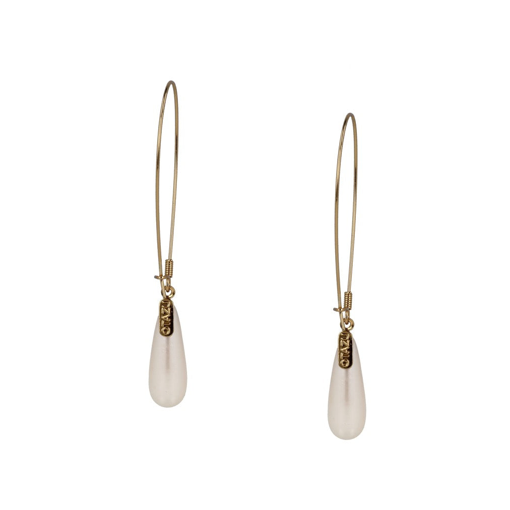 OTAZU Classic Pearl Oorbellen cream