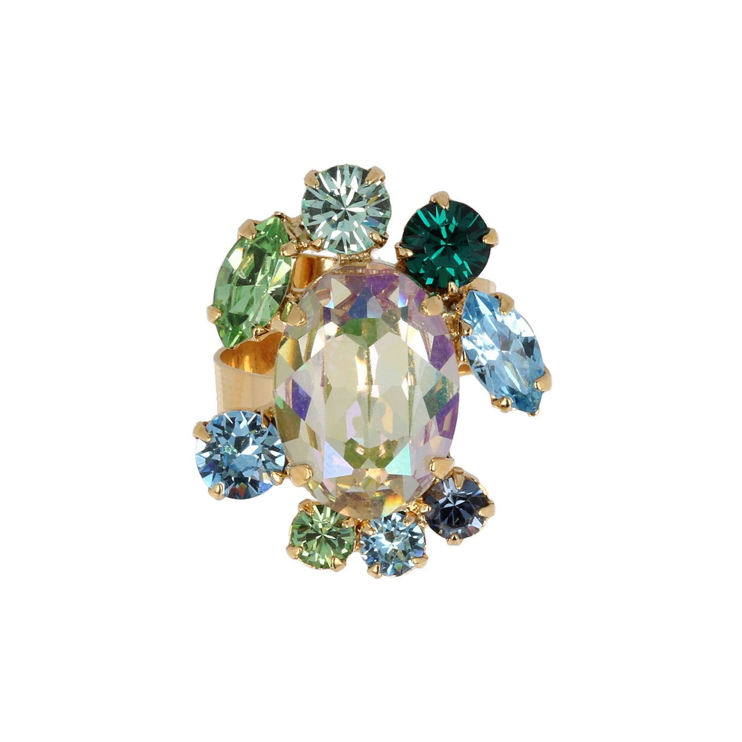 OTAZU Shimmering Ocean ring