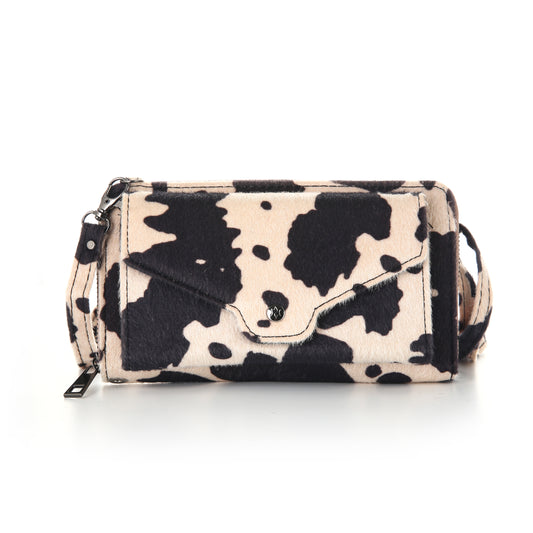 Michelle Bijou Portemonnee met Telefoonvak Cow