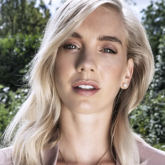 OTAZU Cream Pearl oorstekers