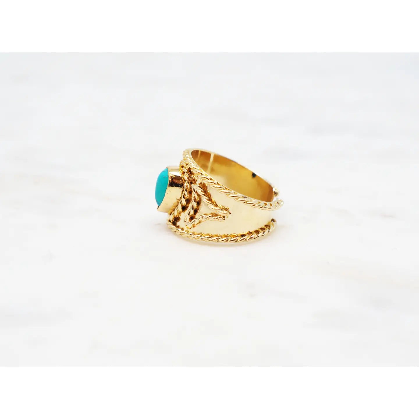NIIKI PARIS Damesring Blauw