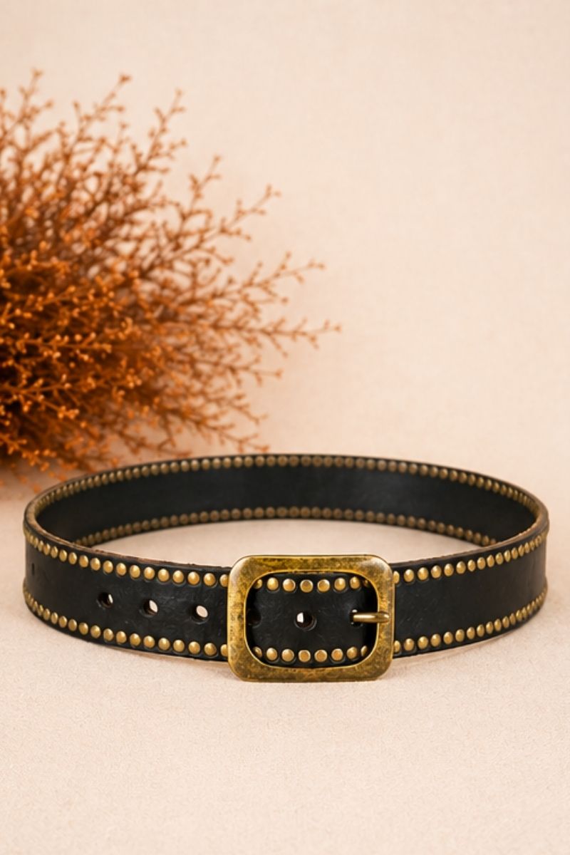 LEREN RIEM HELIOS ZWART