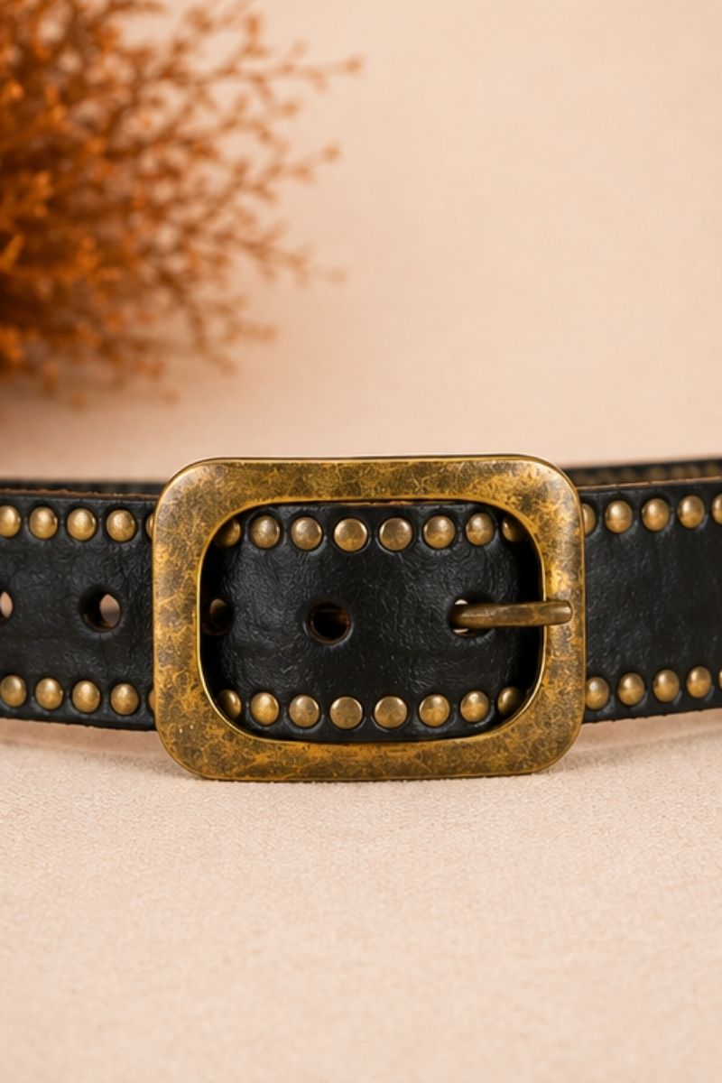LEREN RIEM HELIOS ZWART