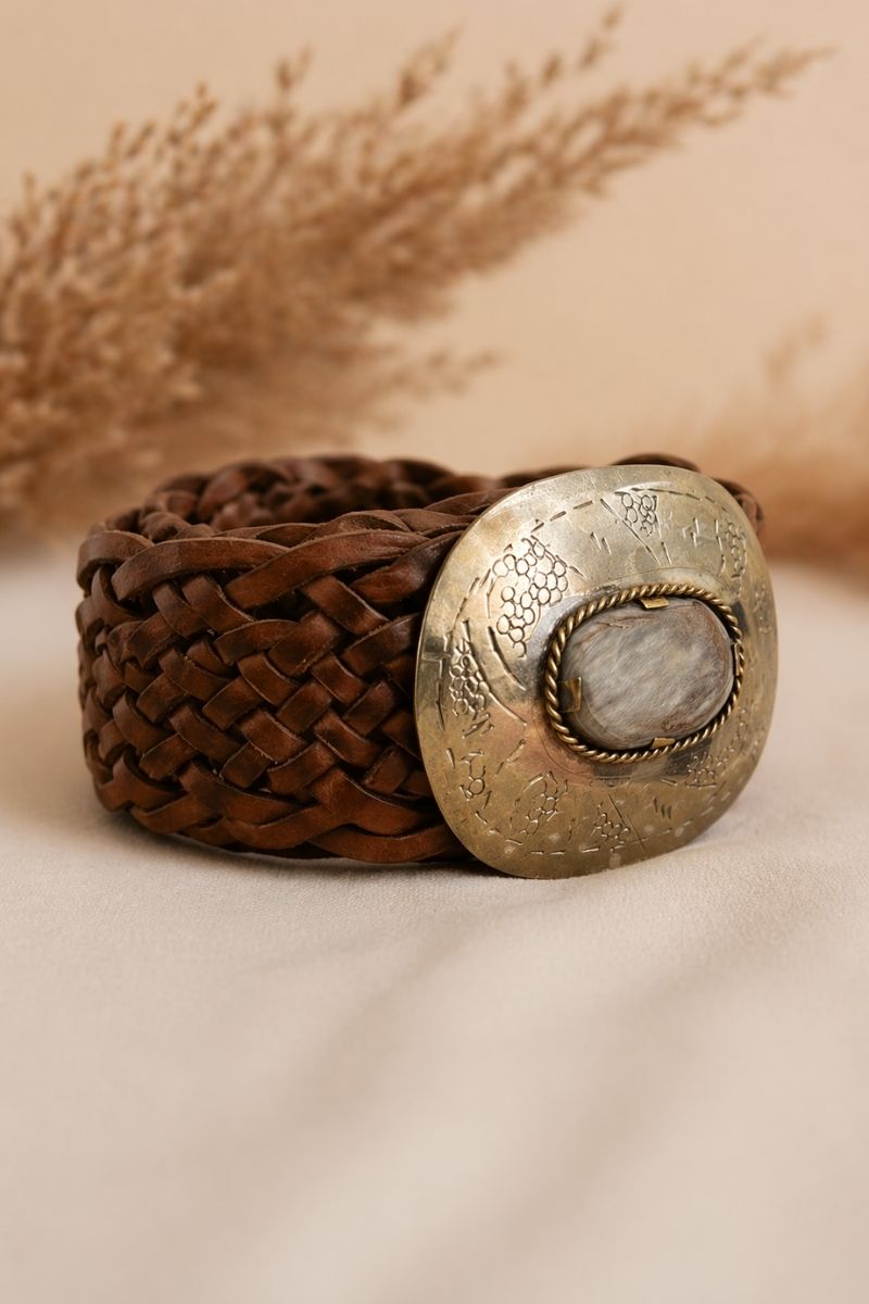 BREDE MERCURIUS BRUINE LEREN RIEM