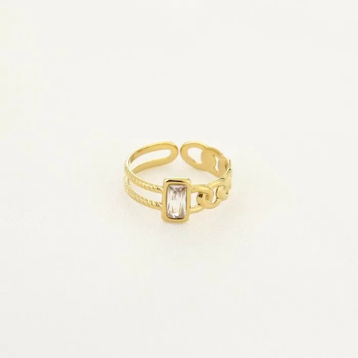 Statement ring verstelbaar (Small)